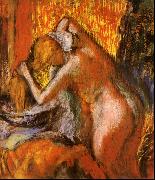 Edgar Degas Apres le Bain oil on canvas
